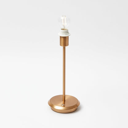 Tall Rechargeable Lamp with Natural Seagrass Shade (24cm)