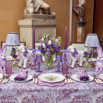 Lilac Lotus Lampshade (18cm)