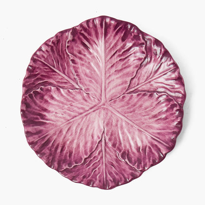 Aubergine Serena Cabbage Dinner Plate