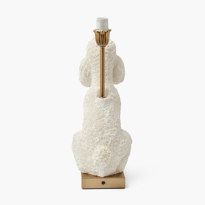 Red Ribboned Fifi Poodle Rechargeable Lamp