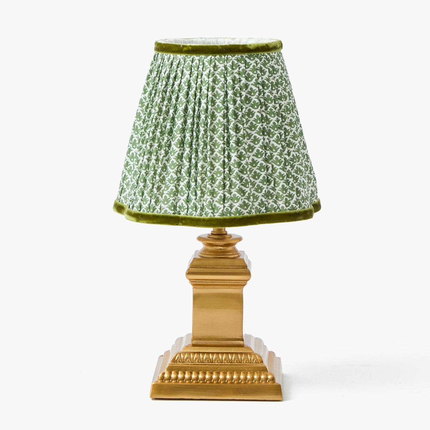 Olive Lotus Lampshade (18cm)