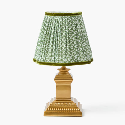 Olive Lotus Lampshade (18cm)