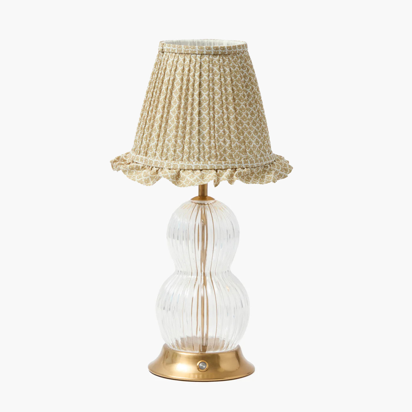Putty Lotus Ruffle Lampshade (18cm)