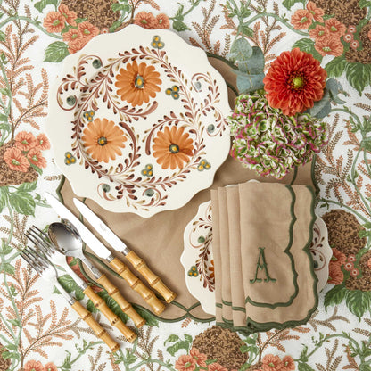 Autumn Lady Isabella's Garden Tablecloth