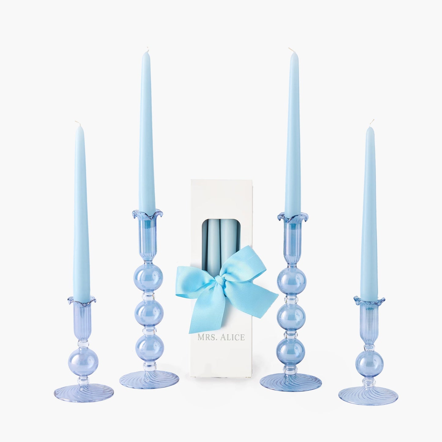 Eden Blue Candle Set