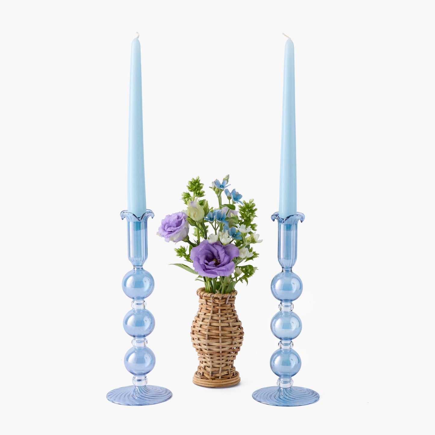 Eden Blue Candle Set