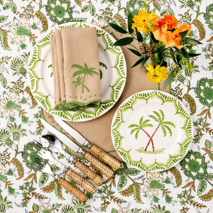 Jardin de Palmier Dinner Plates (Set of 4)