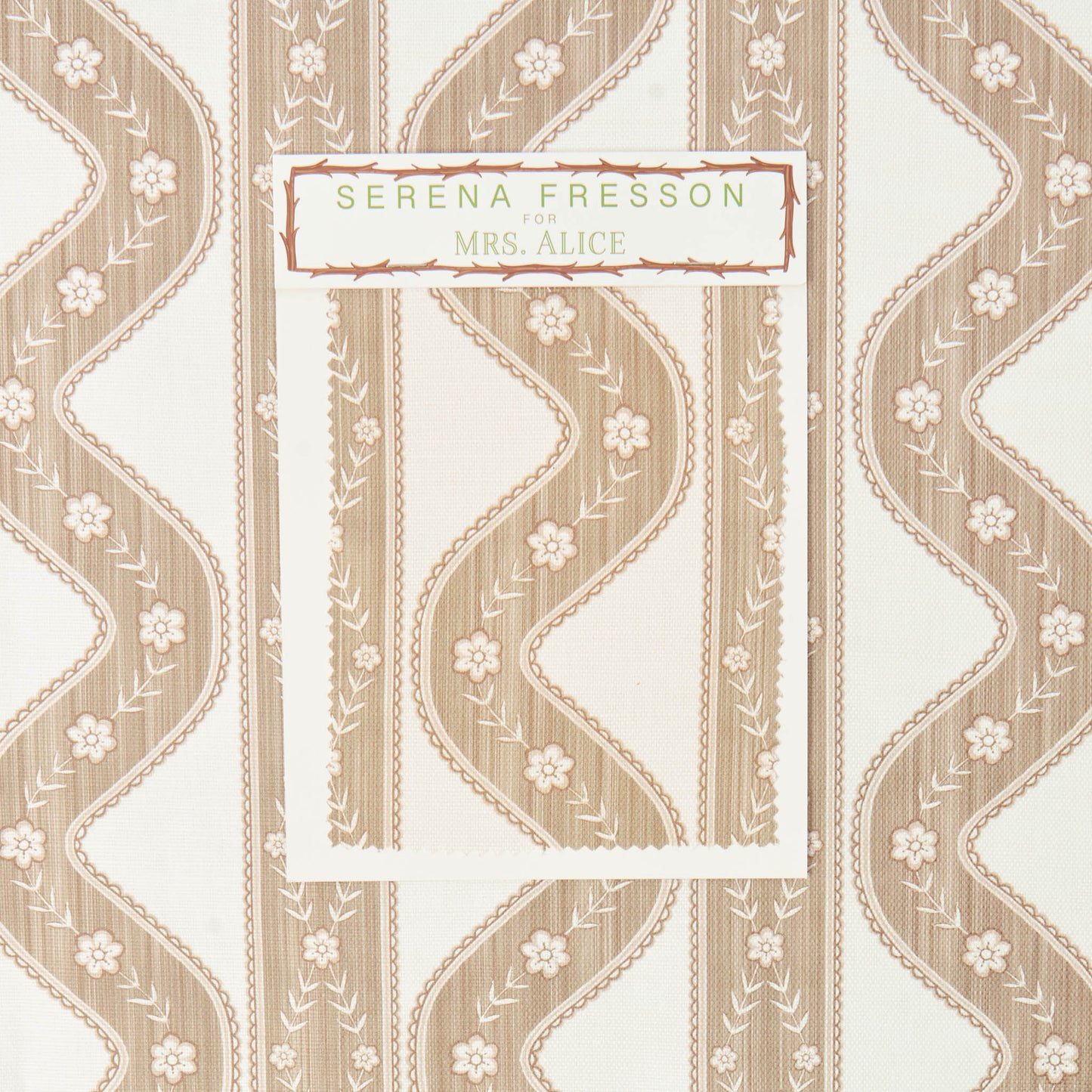 Putty Theodora Fabric