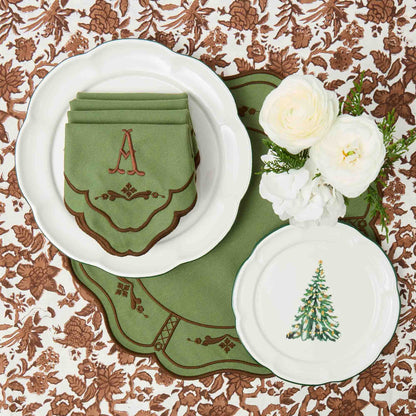 Christmas Tree Starter Plate