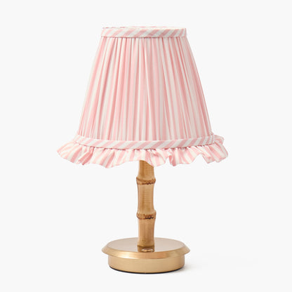 Bamboo Short Rechargeable Lamp