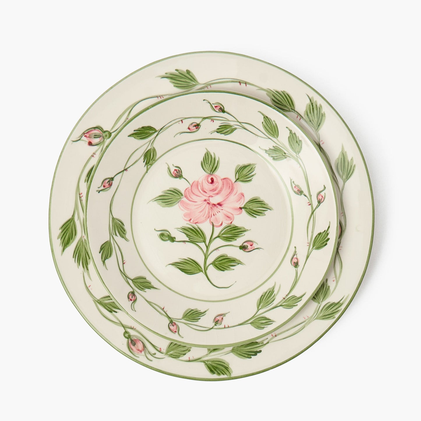 Rose Bud Starter Plates (Set of 4)
